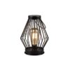 Trio R54046132 Merida LED Solární svítidlo | Teplá bílá | Černá