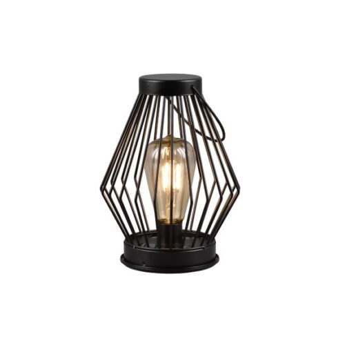 Trio R54046132 Merida LED Solární svítidlo | Teplá bílá | Černá