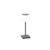 Trio R54126142 Sanchez LED Stmívatelná lampička | RGB | Variabilní | 21W | Černá