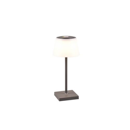 Trio R54126142 Sanchez LED Stmívatelná lampička | RGB | Variabilní | 21W | Černá