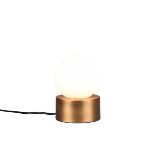 Trio R59051004 Countess Dotyková stolní lampa | E14 | Barevný kov | Mosaz