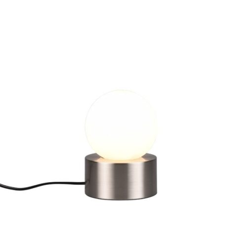 Trio R59051007 Countess Dotyková stolní lampa | E14 | Kov | Nikl