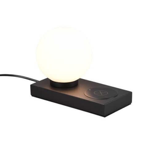 Trio R59080132 Chloe Dotyková stolní lampa | E14 | Černá