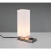 Trio R59100107 Haley Dotyková stolní lampa | E14 | Kov | Nikl