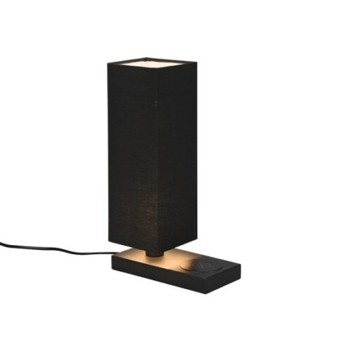 Trio R59100132 Haley Dotyková stolní lampa | E14 | Černá