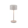 Trio R59151177 Jeff LED Dotyková stolní lampa | Teplá bílá | 15W | Šedá