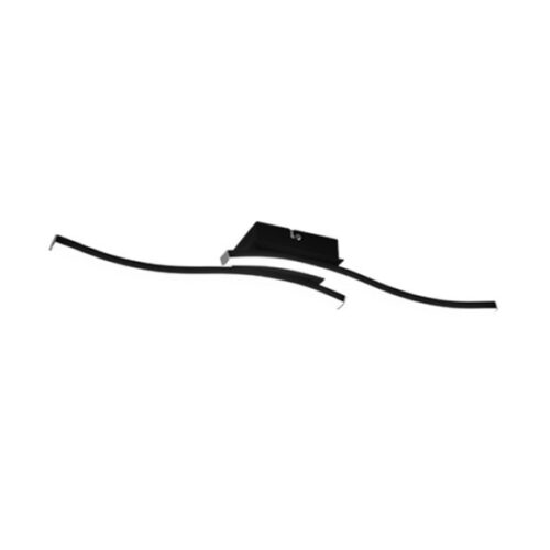 Trio R62472432 Route LED Přisazené stropní svítidlo | Přírodní bílá | 2x5W | Černá