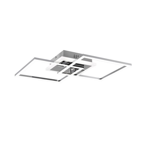 Trio R62793406 Venida LED stropní svítidlo | Přírodní bílá | 25W | Chrom | Kov