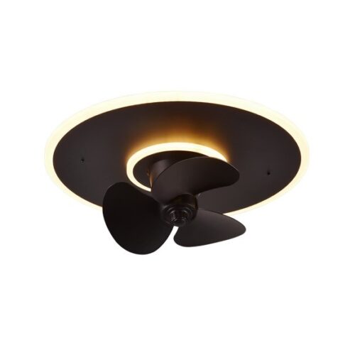 Trio R64133132 LED ventilátor Nybro 1x30W | 3500lm | 2700-6500K | IP20 - WIZ technologie, oscilační funkce, 3 rychlostní stupně, integrovaný stmívač, nastavitelná barva světla, funkce paměti, funkce nočního světla, ovládání dálkovým ovladačem, časový spí