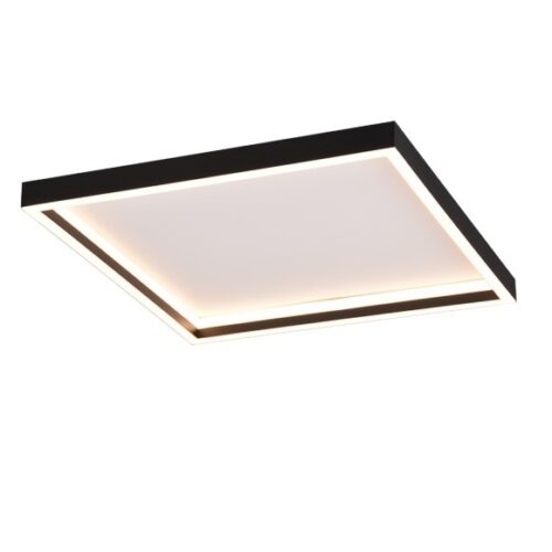 Trio R64502932 Rotonda LED Přisazené stropní svítidlo | Teplá bílá | 20W | Černá
