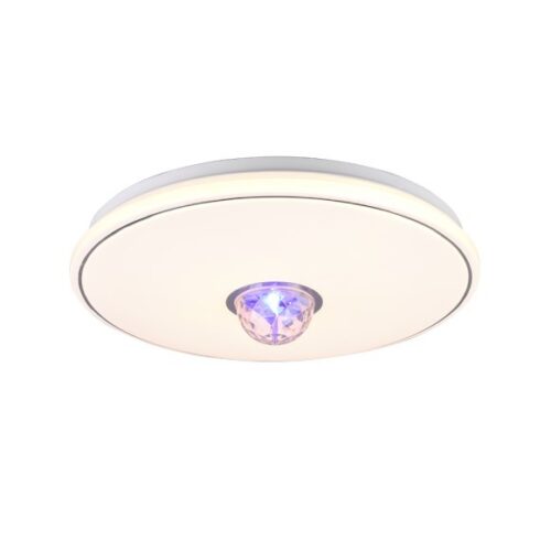 Trio R65061100 Rave LED stropní svítidlo | Teplá bílá | 17W | Bílá