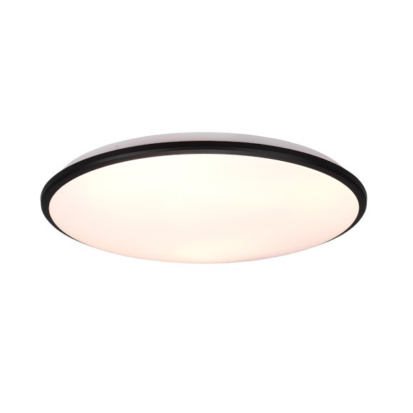 Trio R67021932 Limbus LED stropní svítidlo | Teplá bílá | 34W | Černá