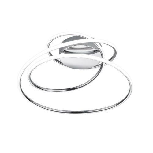 Trio R67051106 Bologna LED Přisazené stropní svítidlo | Přírodní bílá | 36W | Chrom | Kov