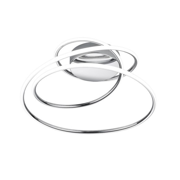 Trio R67051106 Bologna LED Přisazené stropní svítidlo | Přírodní bílá | 36W | Chrom | Kov