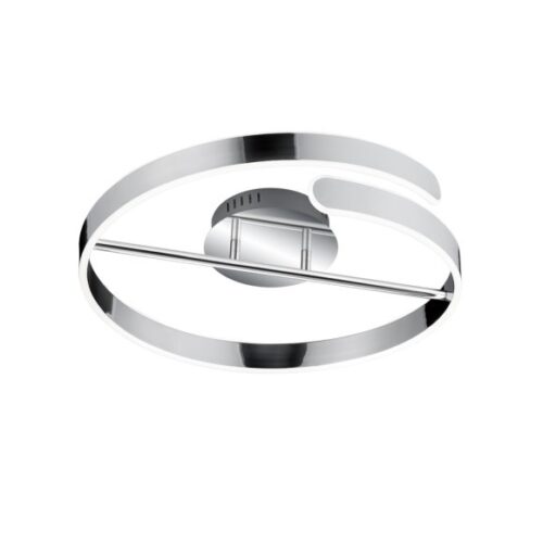 Trio R67071106 Parma LED Přisazené stropní svítidlo | Přírodní bílá | Chrom | Kov | 37W