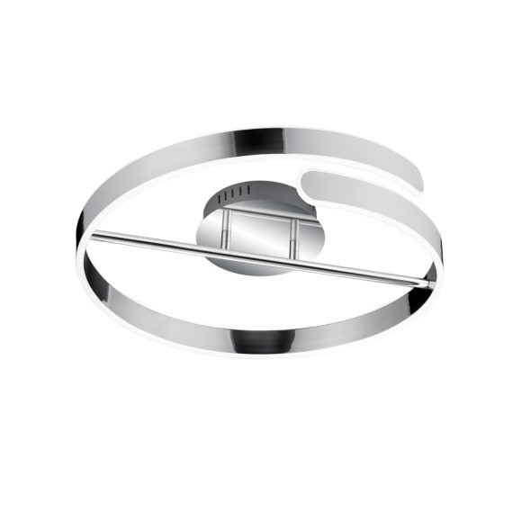 Trio R67071106 Parma LED Přisazené stropní svítidlo | Přírodní bílá | Chrom | Kov | 37W