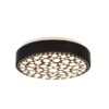 Trio R67162832 Chizu LED stropní svítidlo | Teplá bílá | 11W | Černá