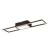 Trio R67172132 Rigido LED Přisazené stropní svítidlo | Variabilní | 22W | Černá