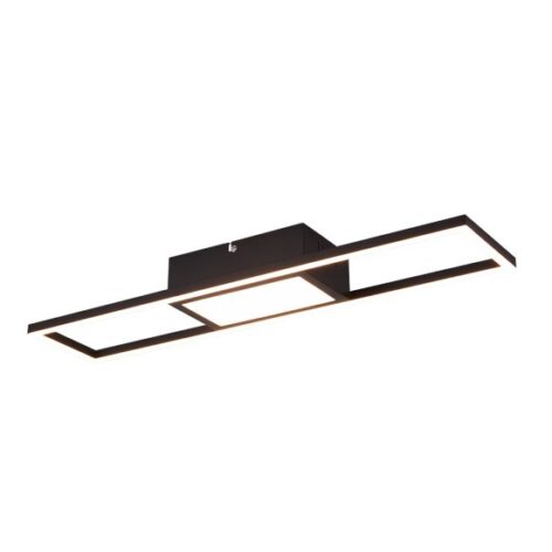 Trio R67172132 Rigido LED Přisazené stropní svítidlo | Variabilní | 22W | Černá