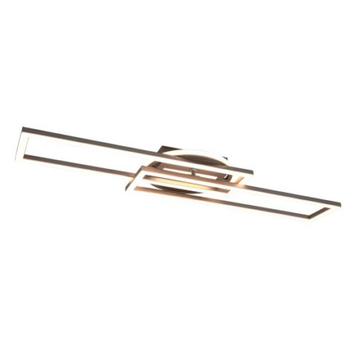 Trio R67183107 Twister LED Přisazené stropní svítidlo | Variabilní | 30W | Kov | Nikl