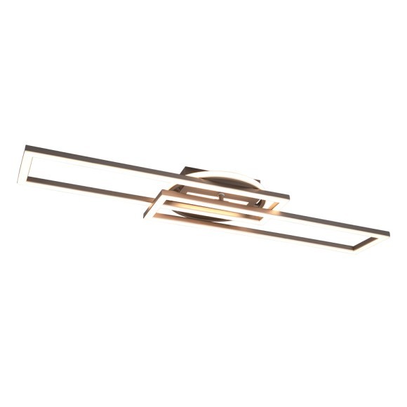 Trio R67183107 Twister LED Přisazené stropní svítidlo | Variabilní | 30W | Kov | Nikl