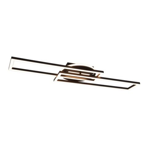 Trio R67183132 Twister LED Přisazené stropní svítidlo | Variabilní | 30W | Černá