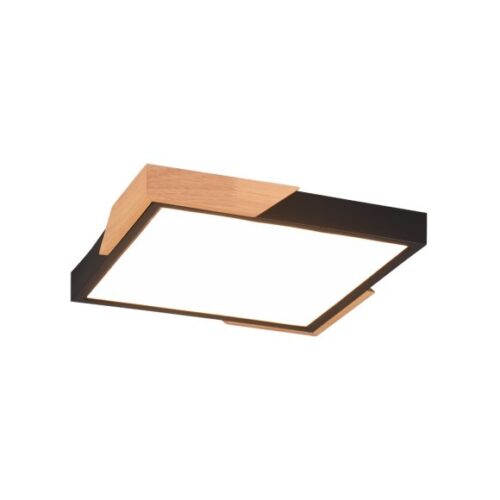 Trio R67191132 Meta LED stropní svítidlo | Teplá bílá | 20W | Černá