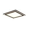 Trio R67213332 Carus LED stropní svítidlo | Teplá bílá | 16+8,5W | Černá