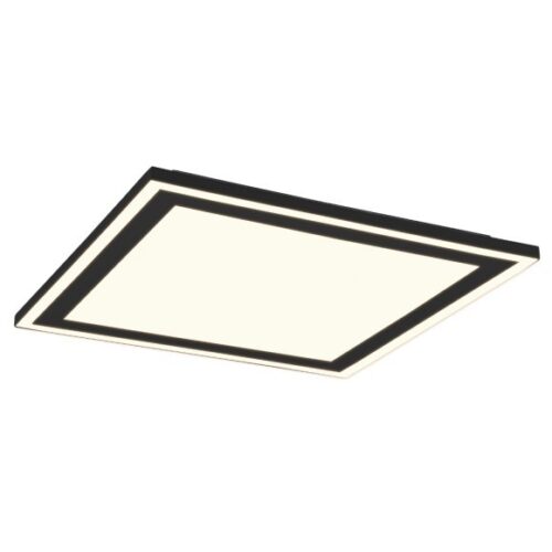 Trio R67214332 Carus LED stropní svítidlo | Teplá bílá | 20+9W | Černá