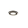 Trio R67222032 Carus LED stropní svítidlo | Teplá bílá | 10+7W | Černá