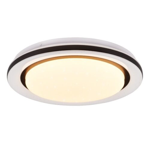 Trio R67244000 Cartida LED Přisazené stropní svítidlo | RGB | Variabilní | 17W | Bílá