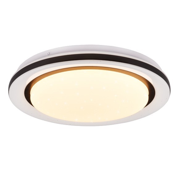 Trio R67244000 Cartida LED Přisazené stropní svítidlo | RGB | Variabilní | 17W | Bílá