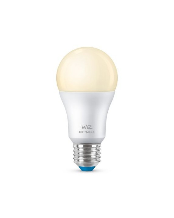 WiZ 8718699786038 Dimmable Smart LED Smart žárovka E27 | Teplá bílá | 8W | 1