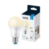 WiZ 8718699786038 Dimmable Smart LED Smart žárovka E27 | Teplá bílá | 8W | 10