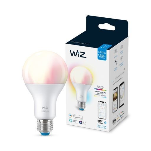 WiZ 8718699786199 Colors Smart LED Smart žárovka E27 | RGB | Variabilní | 13W