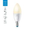WiZ 8718699786212 Dimmable Smart LED Smart žárovka E14 | Teplá bílá | 48W