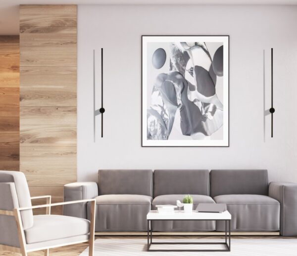 Italux 5902854538676 LED nástěnní svítidlo | 9W | Černá