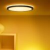 Philips 8720169072633 Superslim Smart LED Přisazené stropní svítidlo | Variabilní | 22W | Černá