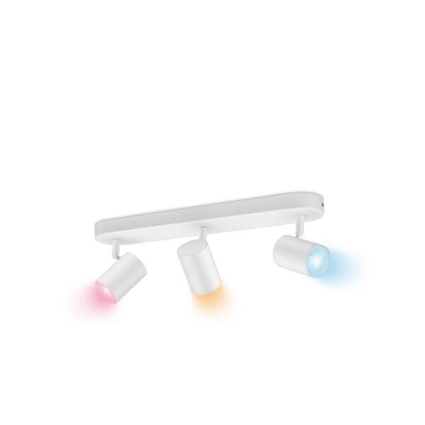 WiZ 8719514551916 Colors Smart LED bodové svítidlo | RGB | Variabilní | 1,5W | Bílá