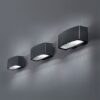 Ideal lux 061597 Andromeda Nástěnné venkovní světlo | E27 | Černá
