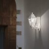 Ideal lux 101552 Anna Nástěnné venkovní světlo | E27 | Černá