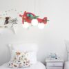 Ideal lux 136325 Avion Dřevěný lustr | E14