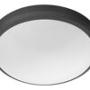Philips 8719514417892 Doris LED Stropní venkovní světlo | Teplá bílá | Černá | 6W