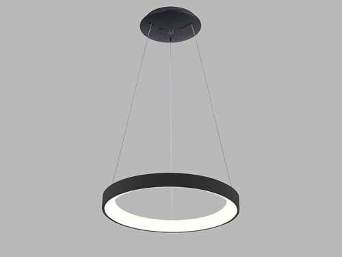 LED2 3271853 Bella Slim P LED stropní svítidlo | Teplá bílá | Černá | 38W