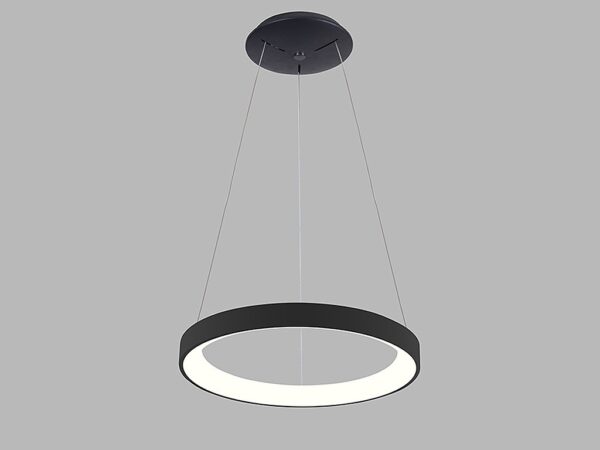 LED2 3271853 Bella Slim P LED stropní svítidlo | Teplá bílá | Černá | 38W
