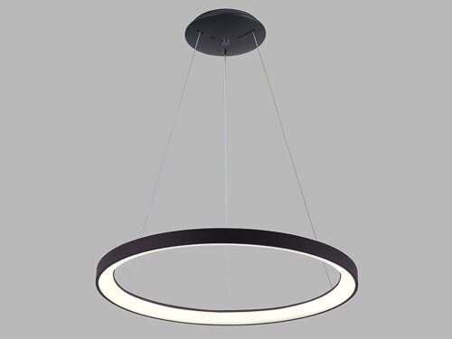 LED2 3271953 Bella Slim P LED stropní svítidlo | Teplá bílá | Černá