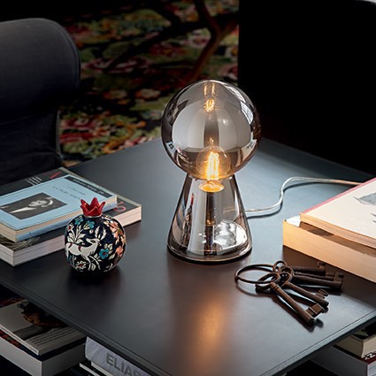 Ideal lux 000251 Birillo Stolní lampička | E27 | Bílá | 2