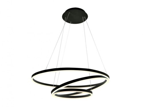LED2 3271133DT Circle LED stropní svítidlo | Teplá bílá | 136W | Černá