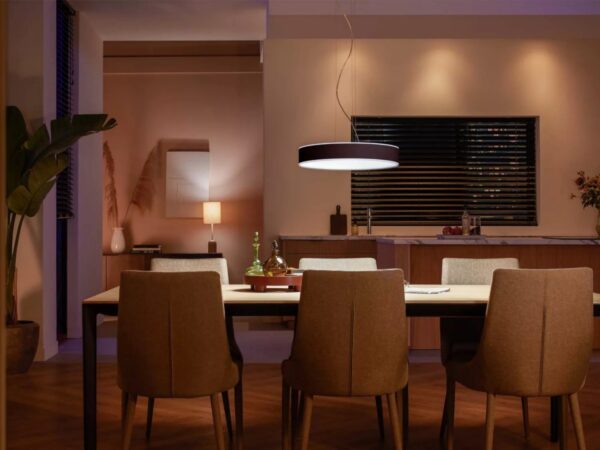 Philips Hue 41162/30/P6 Smart LED stropní svítidlo | Variabilní | 33,5W | Černá