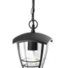Philips 15386/30/16 Creek Venkovní závěsné svítidlo | E27 | Černá
